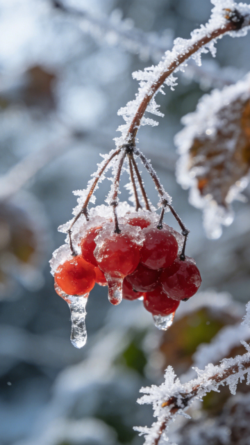 冰裹红果冬日剔透3