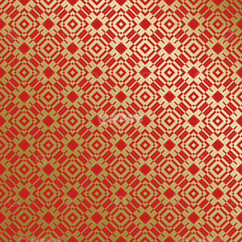 源文件下载【趣麦麦图】红金中式喜庆花纹背景796