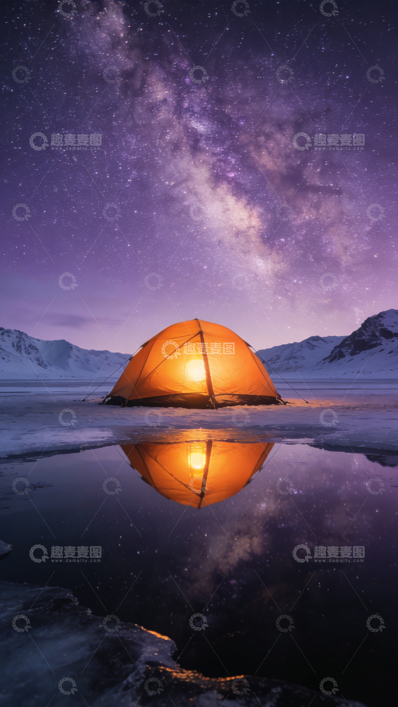 高清大图下载【趣麦麦图】星野暖帐银河梦幻