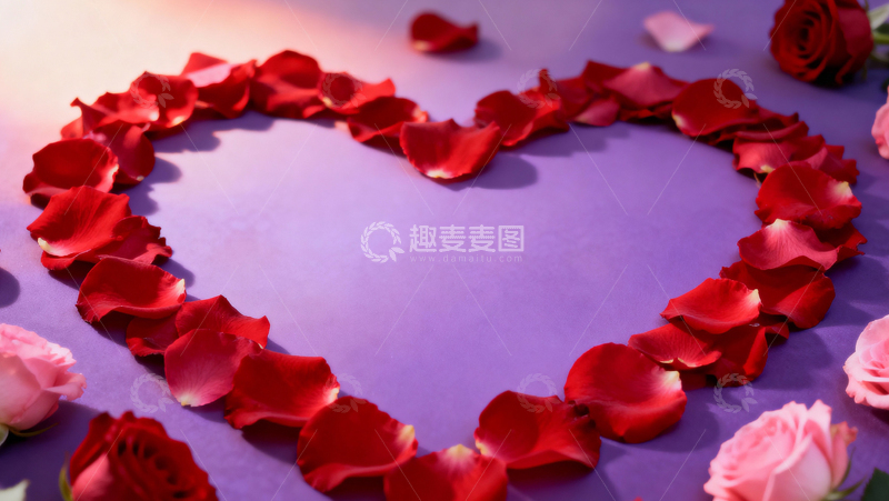 高清大图下载【趣麦麦图】情人节婚礼浪漫背景062