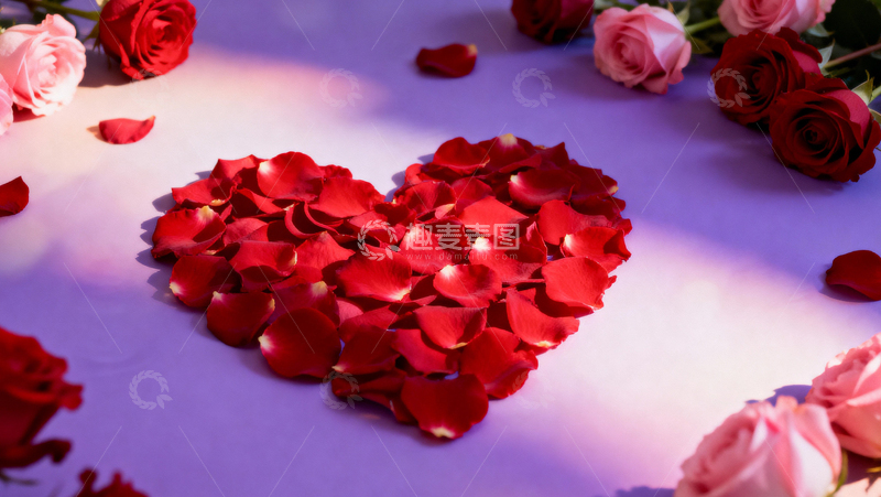 高清大图下载【趣麦麦图】情人节婚礼浪漫背景070