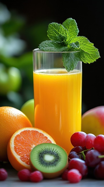 好喝的一杯橙汁饮料