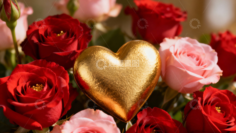 高清大图下载【趣麦麦图】情人节婚礼浪漫背景078