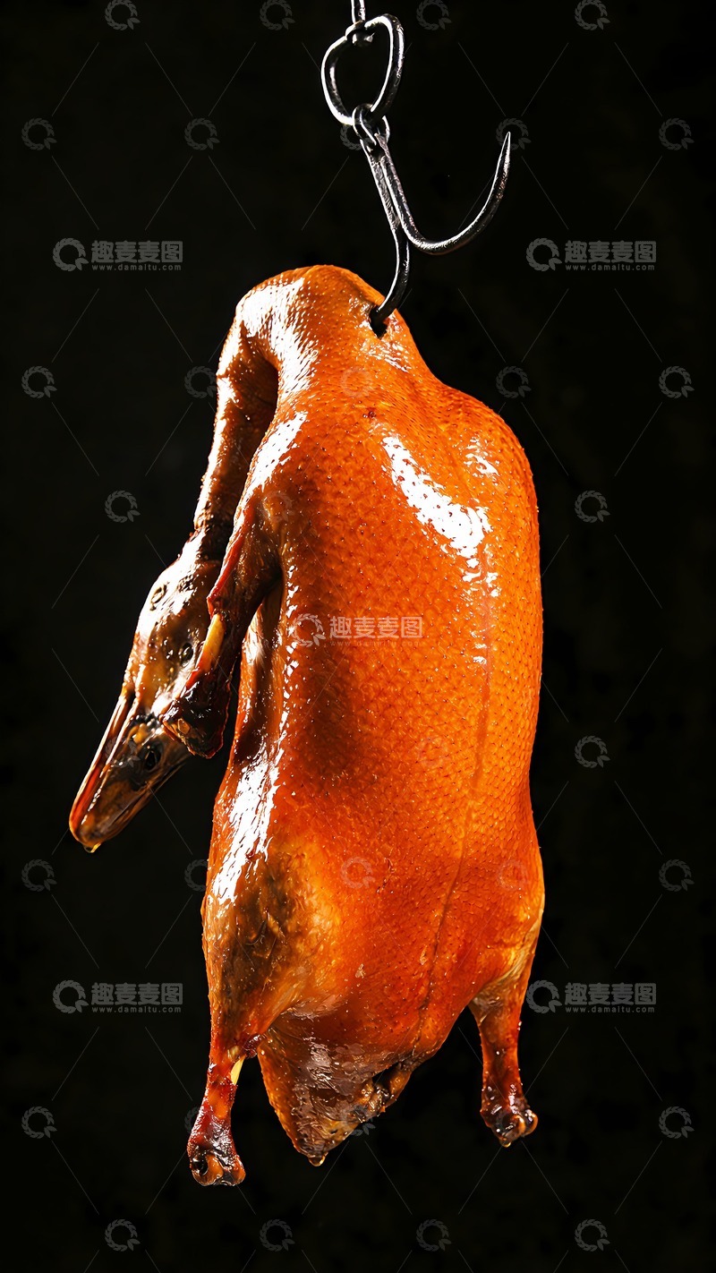 高清大图下载【趣麦麦图】正宗北京烤鸭