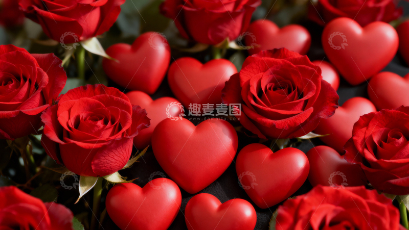 高清大图下载【趣麦麦图】情人节婚礼浪漫背景102