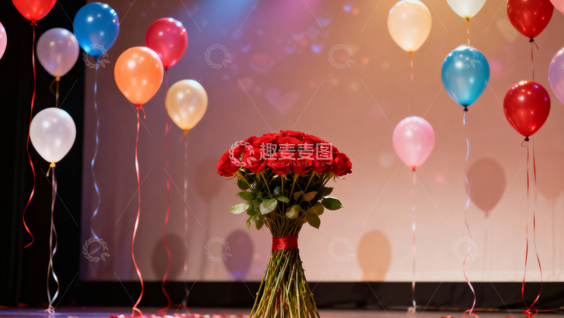 高清大图下载【趣麦麦图】情人节婚礼浪漫背景100