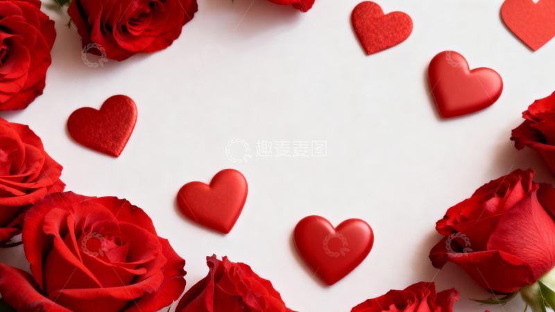 高清大图下载【趣麦麦图】情人节婚礼浪漫背景101