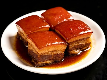 色泽红亮的红烧肉