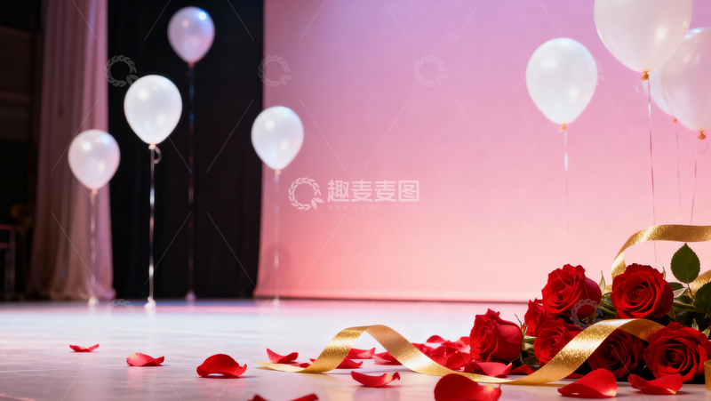 高清大图下载【趣麦麦图】情人节婚礼浪漫背景126