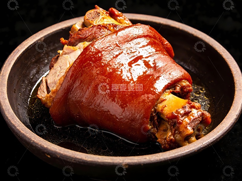 高清大图下载【趣麦麦图】酱肘子红烧肘子