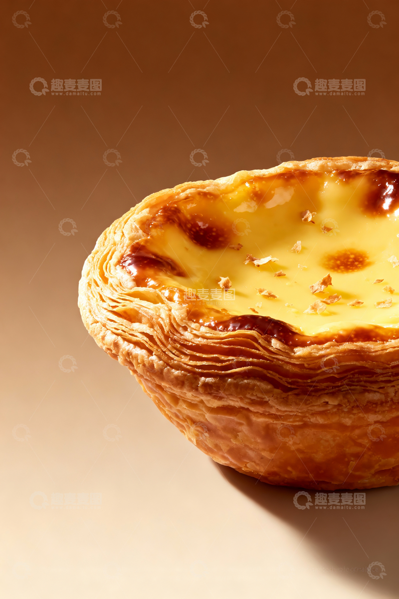 源文件下载【趣麦麦图】蛋挞特写摄影3