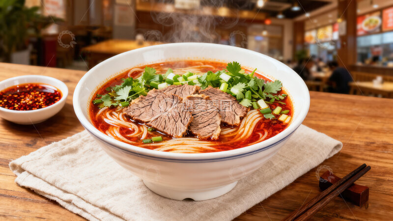 高清大图下载【趣麦麦图】牛肉面  筋道  至味 