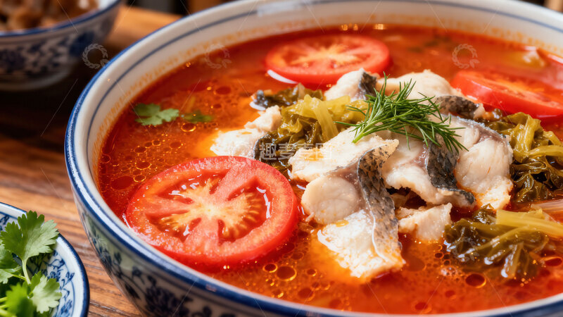 高清大图下载【趣麦麦图】鱼  嫩滑  沸腾  