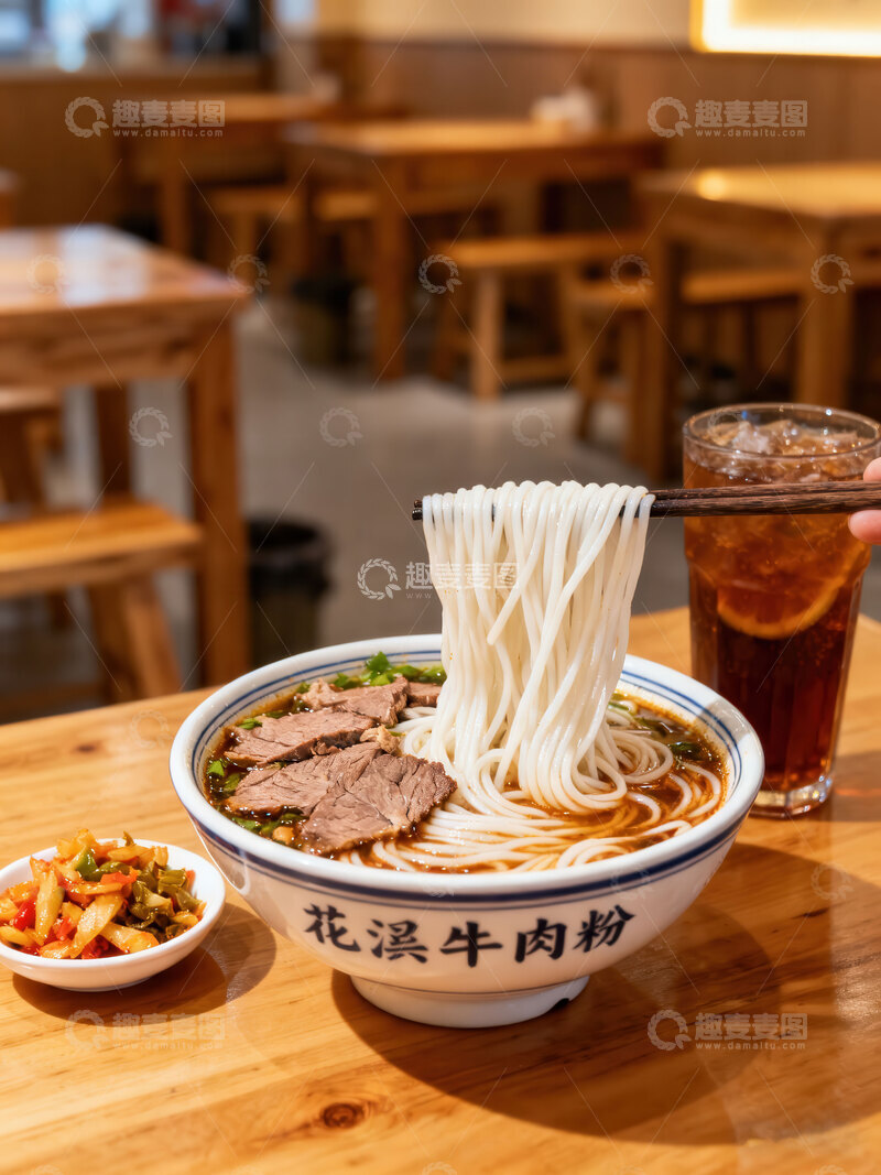 高清大图下载【趣麦麦图】牛肉面  筋道  浓郁  