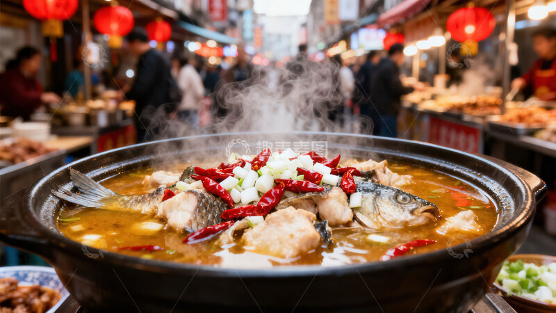 高清大图下载【趣麦麦图】鱼  嫩滑  盈盆  