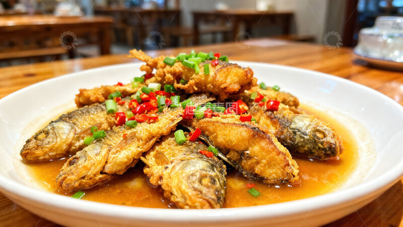 高清大图下载【趣麦麦图】小炒鱼  鲜嫩  满足 