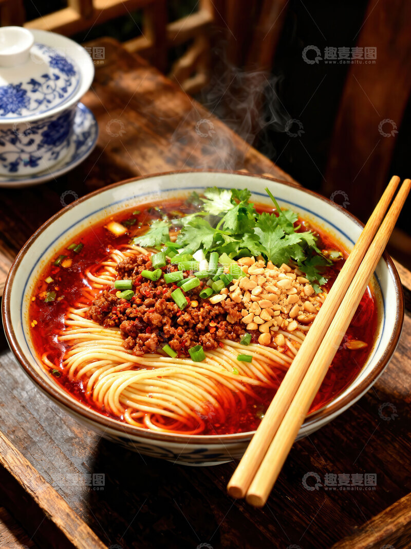 高清大图下载【趣麦麦图】小面  麻辣  过瘾  