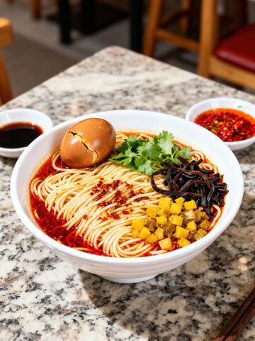 小面  麻辣  醇厚  