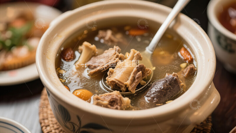 高清大图下载【趣麦麦图】慢炖 时辰 营养 