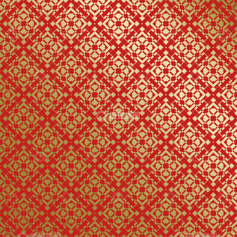 源文件下载【趣麦麦图】红金中式喜庆花纹背景853