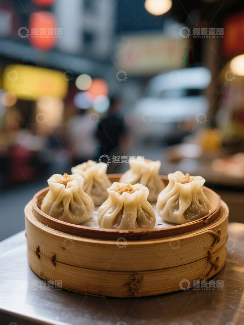 高清大图下载【趣麦麦图】烧麦  花开 招牌 精致 