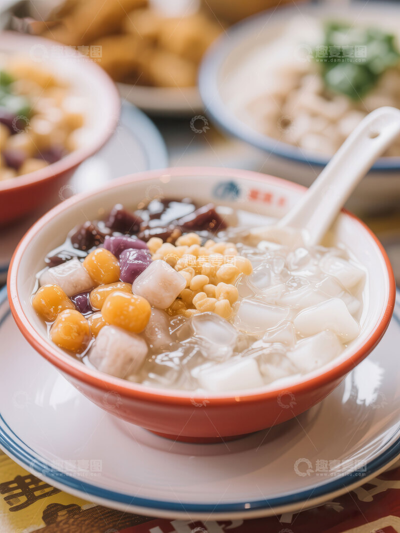 高清大图下载【趣麦麦图】椰奶 清甜 通心 