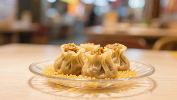 烧麦  花开 油润 