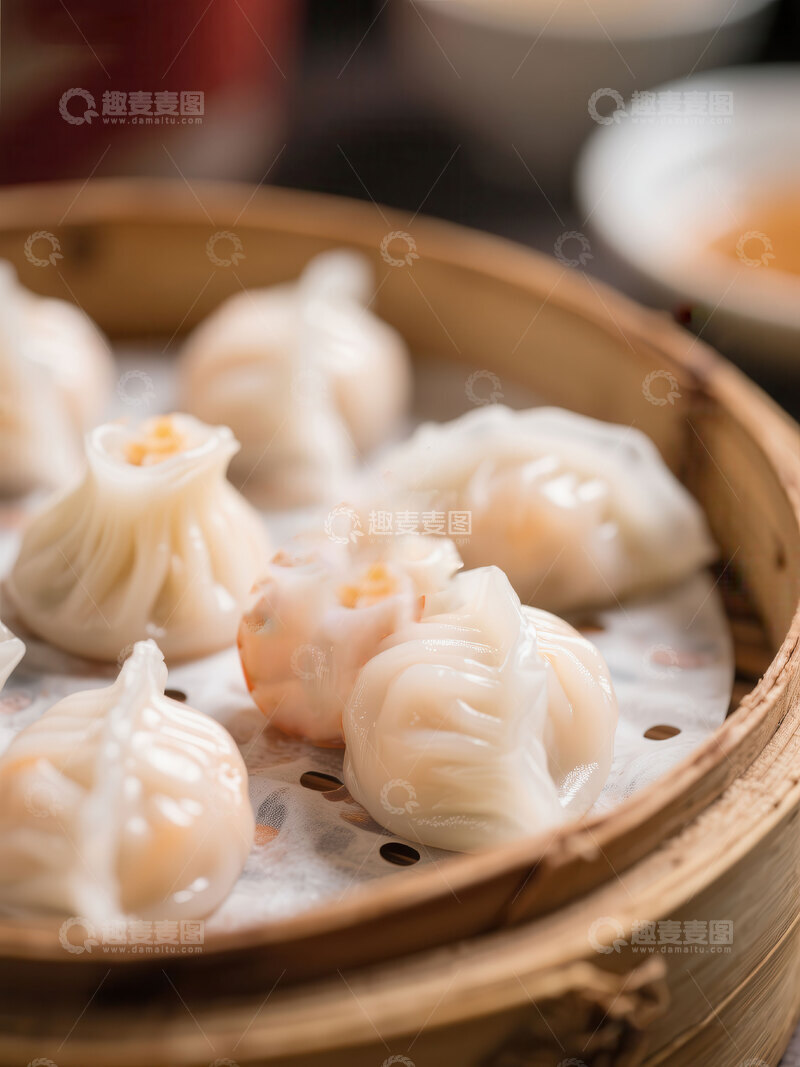 高清大图下载【趣麦麦图】-虾饺 透亮 技艺 