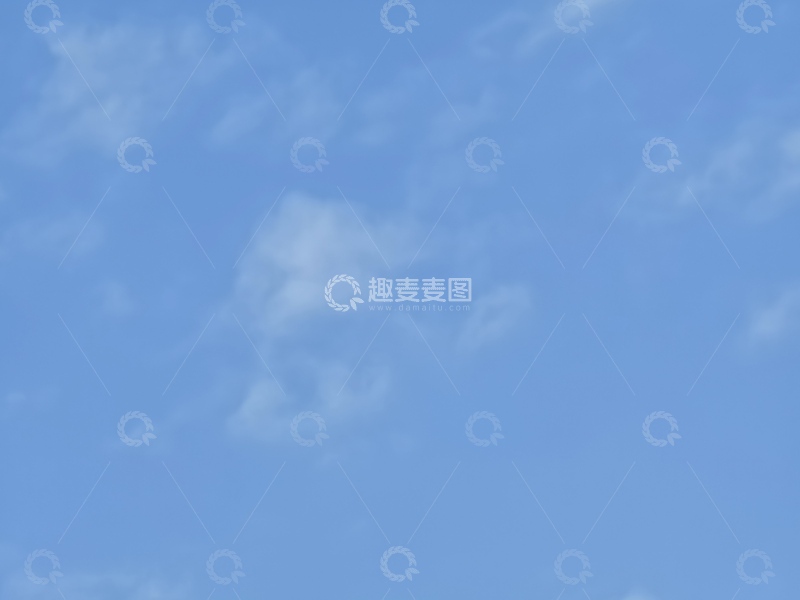 高清大图下载【趣麦麦图】蓝天白云晴朗天空景象