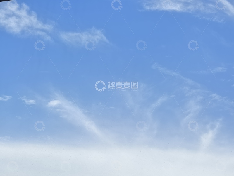 高清大图下载【趣麦麦图】蓝天白云风景摄影