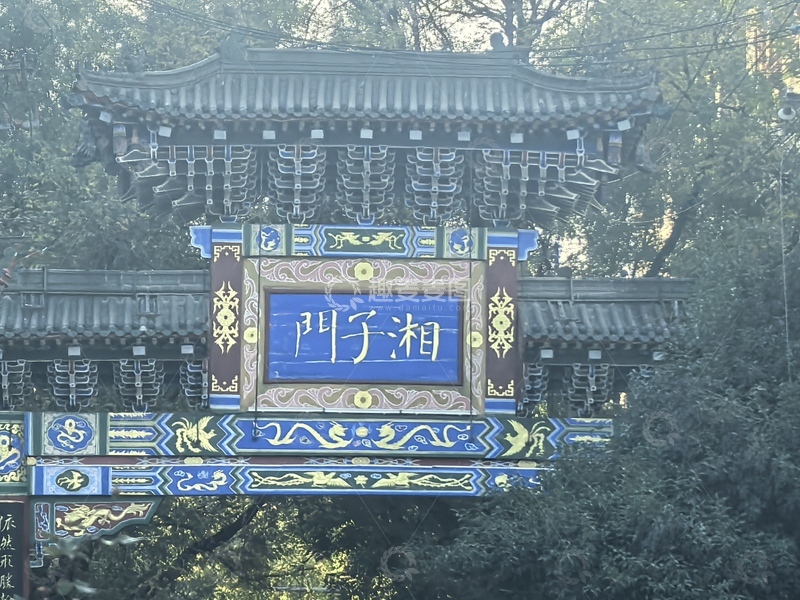 高清大图下载【趣麦麦图】古典中式牌楼建筑风光