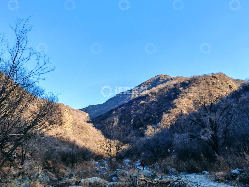 高清大图下载【趣麦麦图】山野风光冬日山景摄影图片