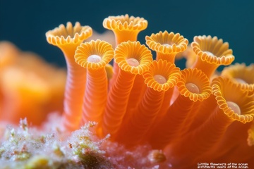 一簇珊瑚虫摄影