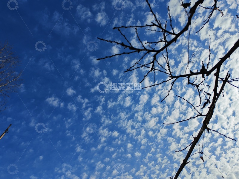 高清大图下载【趣麦麦图】蓝天白云风景