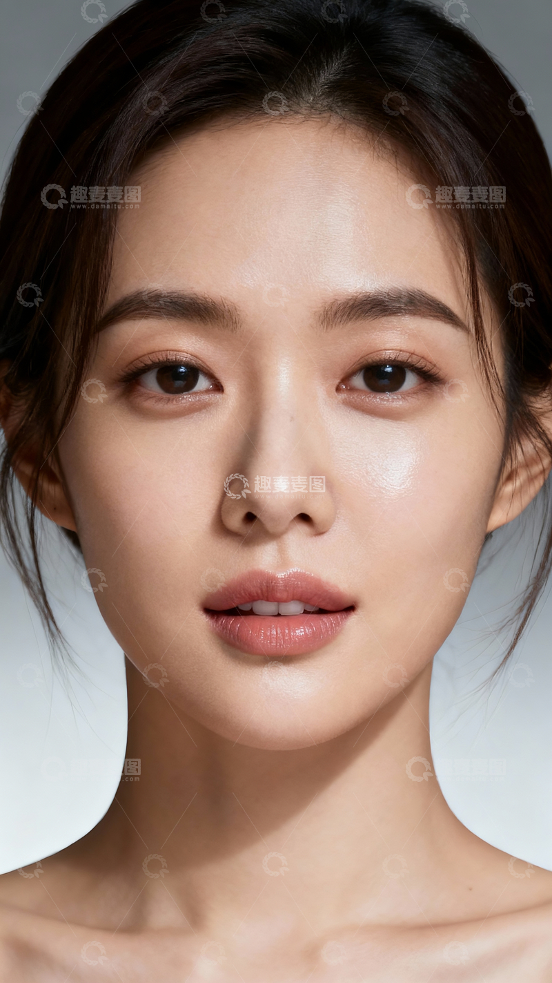 源文件下载【趣麦麦图】氧气美女头像摄影2