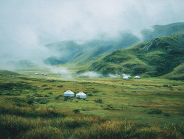 大草原上的帐篷