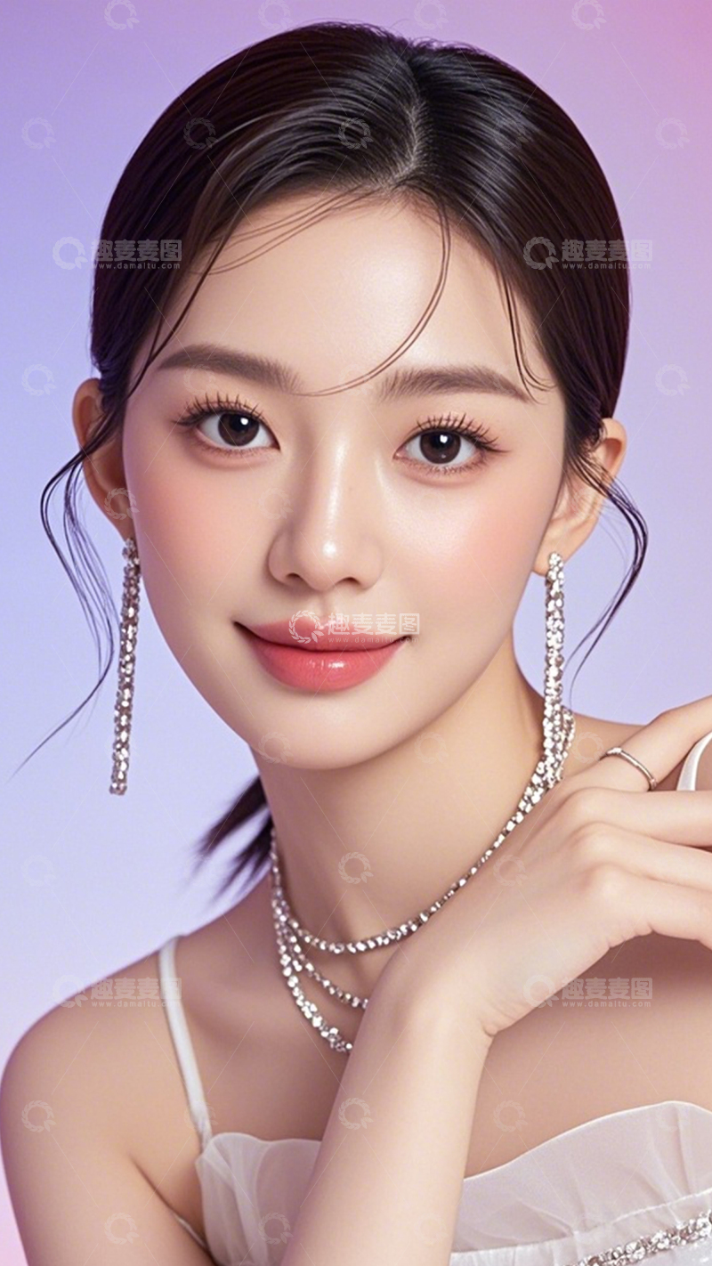 高清大图下载【趣麦麦图】幻彩裙装柔美时尚