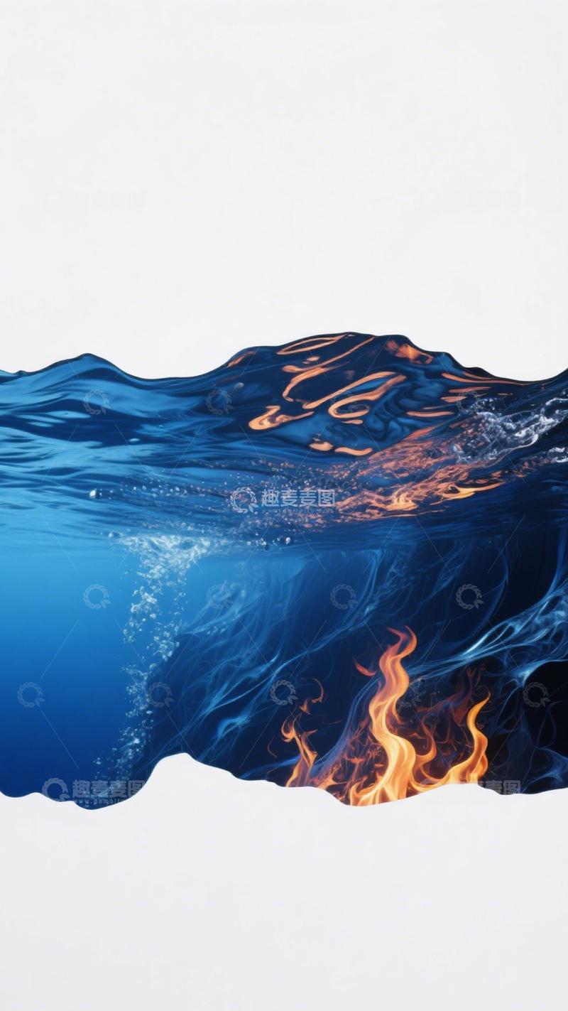 高清大图下载【趣麦麦图】水火交融奇幻冲击2