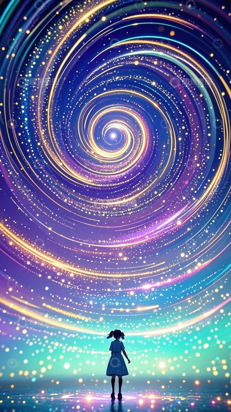 高清大图下载【趣麦麦图】星河少女童话梦幻3