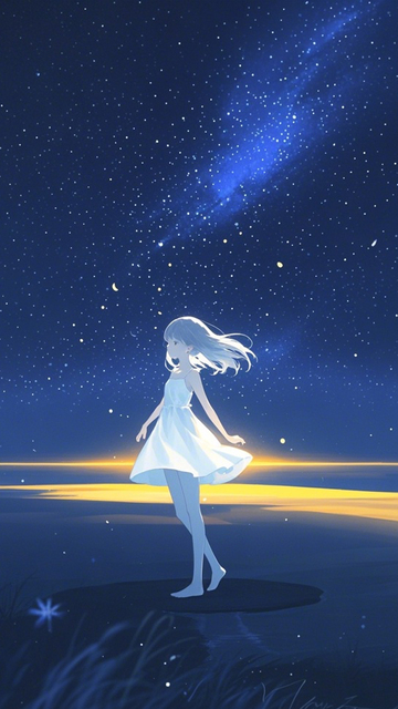 星夜少女童话唯美3