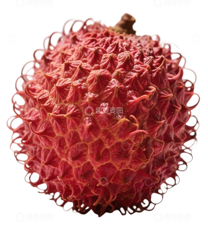 高清大图下载【趣麦麦图】红色荔枝特写水果摄影