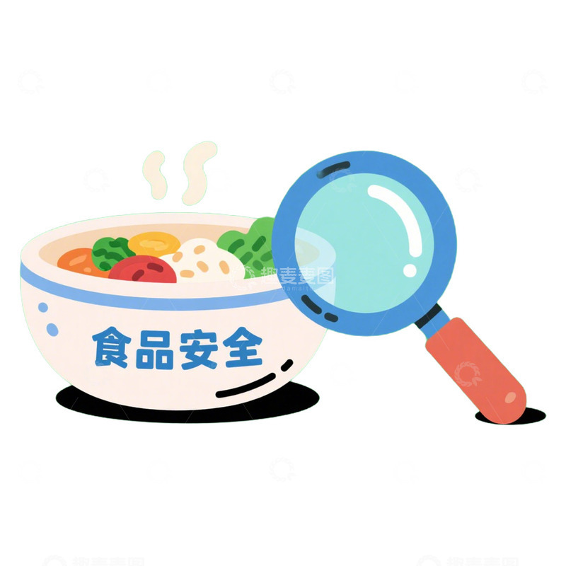 高清大图下载【趣麦麦图】食品食物安全免抠元素