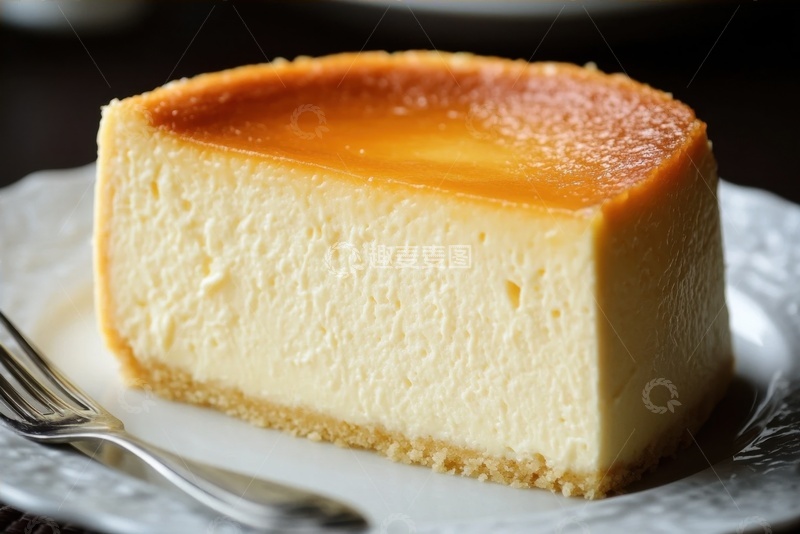 高清大图下载【趣麦麦图】切开的蛋糕胚摄影