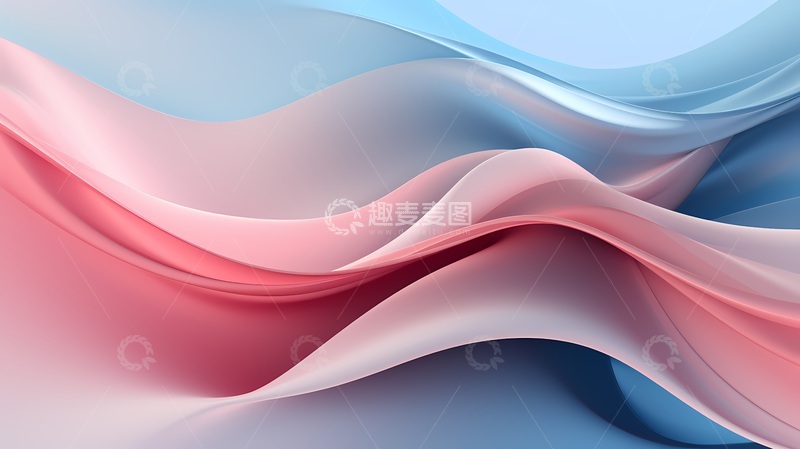 高清大图下载【趣麦麦图】流动色彩梦幻背景图