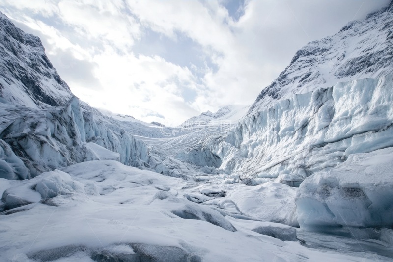 高清大图下载【趣麦麦图】雪山高地冰川美景