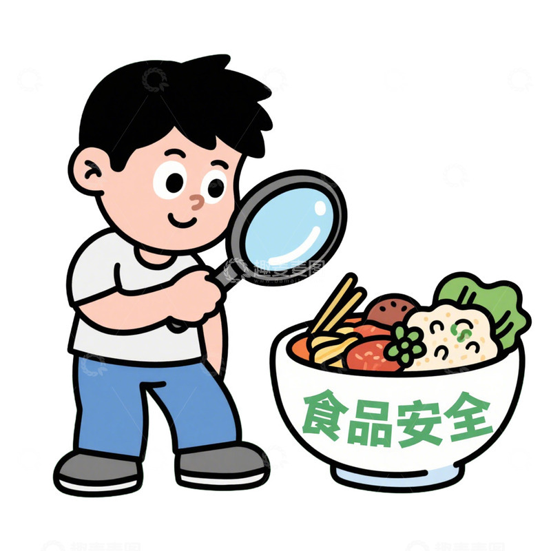 高清大图下载【趣麦麦图】健康食品安全免抠元素