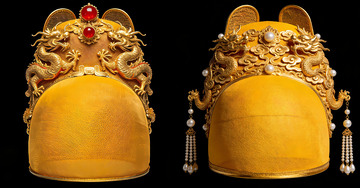 明代皇冠皇帝帽