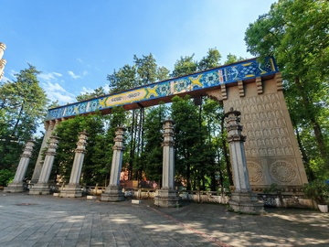 古典牌楼风景摄影