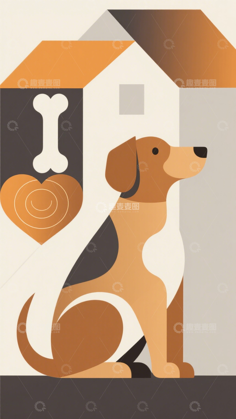 高清大图下载【趣麦麦图】生肖系列海报013