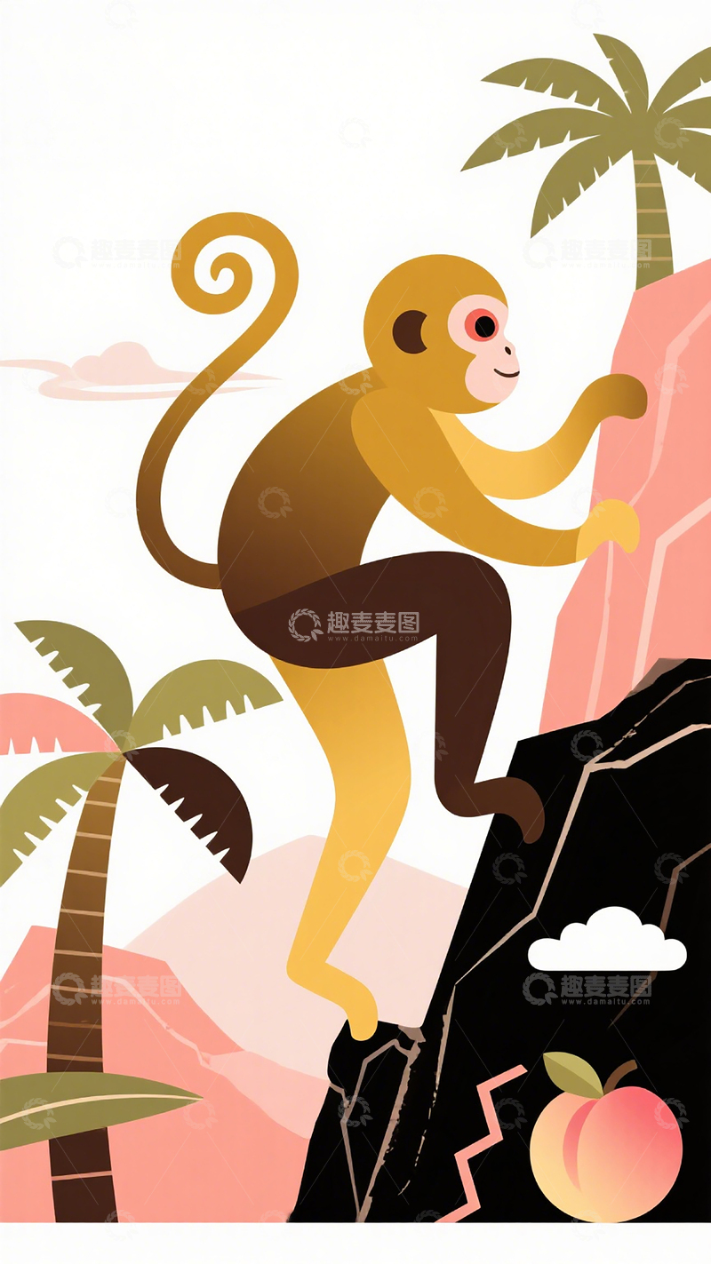 高清大图下载【趣麦麦图】-生肖系列海报020